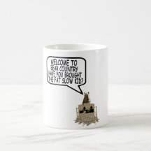 Offensive fat kid mug