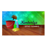 Office Cleaning Business Cards