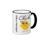 Office Manager Chick Mugs