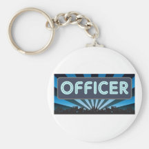 Officer Marquee Key Chains