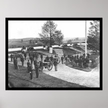 Officers and Men in Fort Stevens, DC 1865 Posters