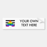 OFFICIAL ALLY FLAG -.png Bumper Stickers