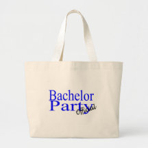 Official Bachelor Party Tote Bag