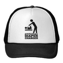 Official Diaper Changer Mesh Hat