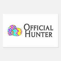 Official Easter Egg Hunter Sticker