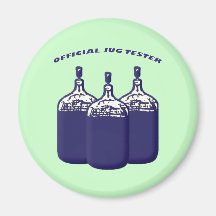 Official Jug Tester Fridge Magnets