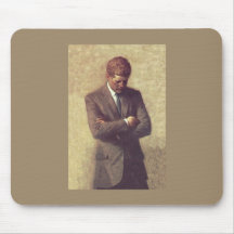 Official Portrait John F. Kennedy Mouse Pad