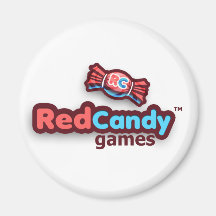 Official RedCandy Games Swag Magnets