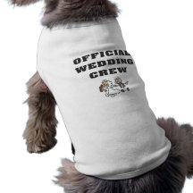 Official Wedding Crew Dog Tshirt