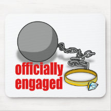 Officially Engaged Mousepad