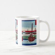 Offing of Tsukuda by Ando,Hiroshige Mugs