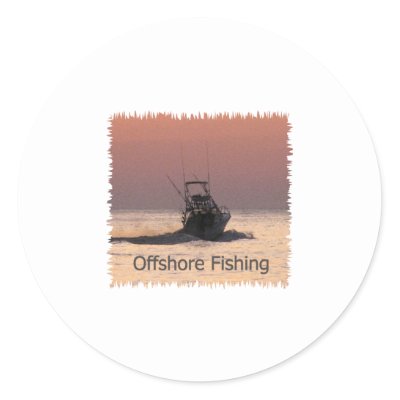Fishing Logo Stickers