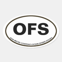 OFS Oval Sticker