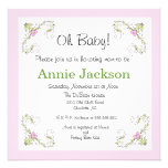 Oh Baby - Baby Shower Invitation template
