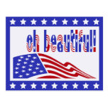 OH BEAUTIFUL! Postcard