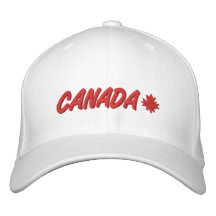 Oh Canada Embroidered Baseball Cap