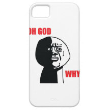 Oh God Why - iPhone 5 Case