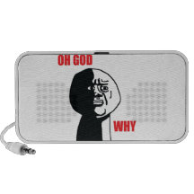 Oh God Why - Portable Speaker