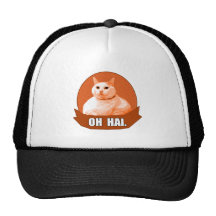 OH HAI. TRUCKER HAT