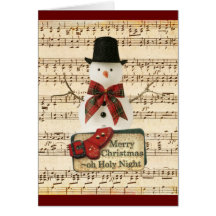 Oh Holy Night Christmas card