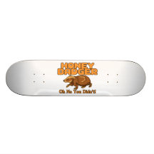 Oh No Honey Badger Skateboard Decks