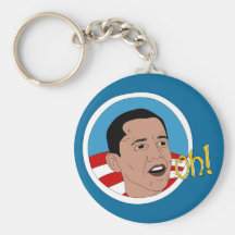 Oh! Obama Keychain