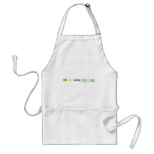 Oil and water don't mix apron