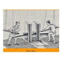 Oil press Ukiyo-e. Post Cards
