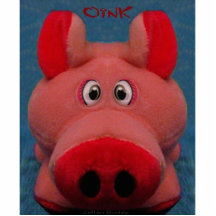 Oinky Photo Sculpture Key Chain