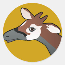 Okapi Sticker