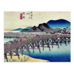 Okazaki by Ando, Hiroshige Ukiyoe Post Cards