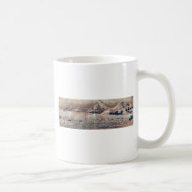 Okazaki  by Katsushika, Hokusai Ukiyoe Mug