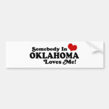 Oklahoma Bumper Sticker