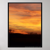 Oklahoma Sunset Posters