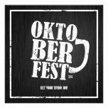 Oktoberfest 2012 - White distressed Personalised Announcement