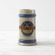 Oktoberfest Beer and Pretzels Coffee Mugs