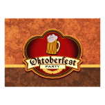 Oktoberfest Beer Party Personalized Invitation