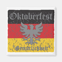 Oktoberfest Gemutlichkeit Magnets