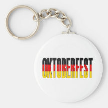 Oktoberfest German Flag Key Chains