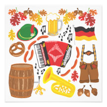 Oktoberfest Party Invitation