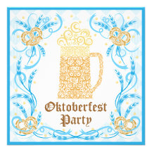 Oktoberfest Party Invitation