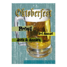 Oktoberfest Personalized Invitation