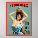 Oktoberfest  ~ Vintage Bavarian Advertising Poster