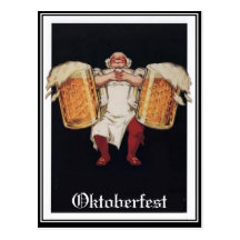 Oktoberfest Vintage Postcard