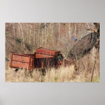 Old and Rusty Poster