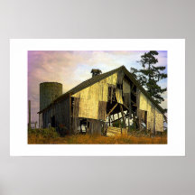Old Barn Print