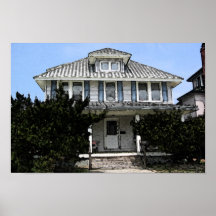 Old Beach House Print