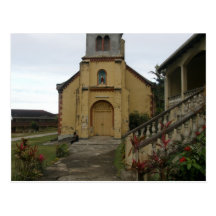 Old Catholic Church in Dominica Post Cards