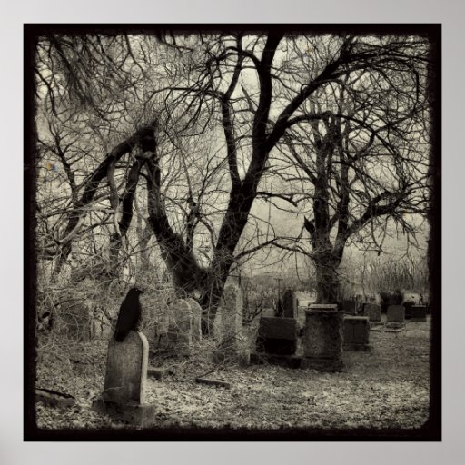 Old Cemetery Posters