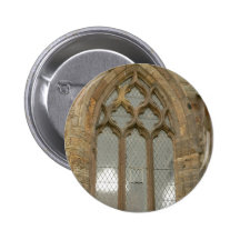 Old Church Window Button